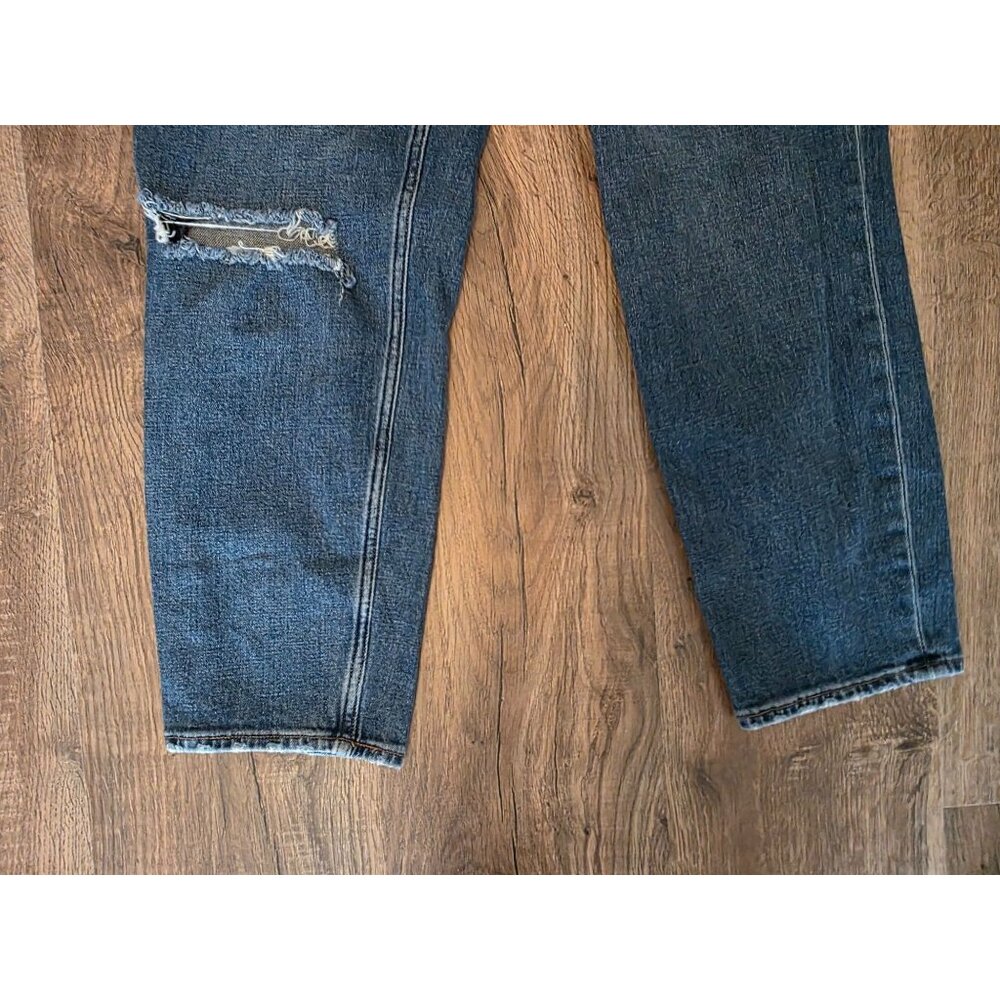 Abercrombie & Fitch The Mom High Rise Ankle Jeans Size 6 Short GUC - Picture 3 of 11